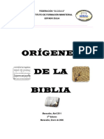 Origenes Biblicos