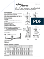 25PA e 25PAE 1-4 A 4 (Aço Carbono e Ferro Fundido) Válvulas Redutora de Pressão para Ar Comprimido-Technical Information