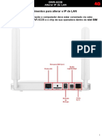 Dwr-922b BX Alterar Ip de Lan Claro