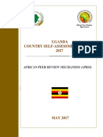 Africa Peer Review Mechanism Uganda Country Self Assessment Report Draft May 2017