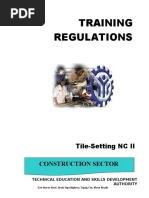 TR Tile Setting NC II