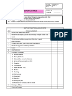 Daftar Tilik Pemasangan Infus