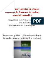 Violenta Activitati Cu Profesorii