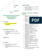 Padronização de Medicamentos ATC