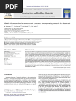 Alkali-Silica Reaction in Mortars and Concretes Incorporating Natural Rice Husk Ash