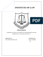 Army Institute of Law: Nri Banking