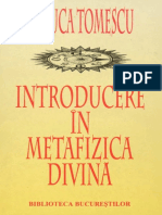 Introducere in Metafizica Divină