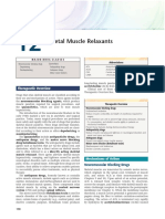 Skeletal Muscle Relaxant (Lecture Notes QIUP 2017)