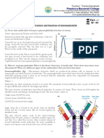 M - 4 Basic Structure and Functions of Immunoglobulin