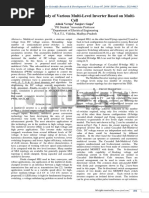 A Comparative Study of Various Multi-Level Inverter Based On Multi-Cell