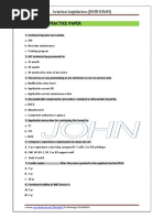 Module 10 Practice Paper