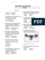 Ulangan Harian Sistem Reproduksi