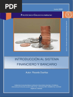 Introducción Al Sistema Financiero Y Bancario: Autor: Ricardo Dueñas