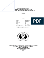 Laporan Praktikum Teknologi Pengolahan Pangan