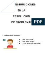 Autoinstrucciones Problemas