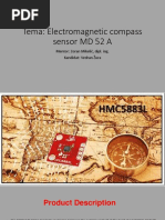 Tema: Electromagnetic Compass Sensor MD 52 A: Mentor: Zoran Mikelić, Dipl. Ing. Kandidat: Vedran Žura