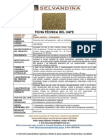 Ficha Tecnica Del Cafe Selvandina Terminado PDF