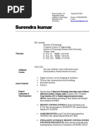 Surendra Resume