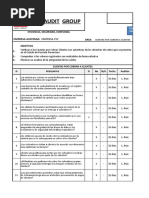 Cuestionario de Auditoria