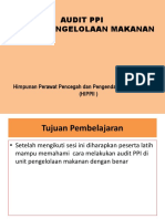 Audit Ppi Di Unit Pengelolaan Makanan