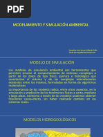 Modelamiento y Simulación Ambiental