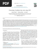 Forecasting of Nonlinear Time Series Using Ann: Sciencedirect