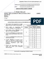 Soalan Sejarah Kertas 2 Percubaan SPM Johor 2011