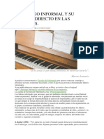 Liderazgo Informal y Su Poder Indirecto en Las Empresas