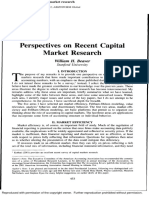 Perspective On Capital Market Research (Beaver 2002)