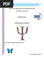 Antologia Psicologia Clinica