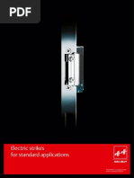 ASSA Abloy - Electric Strikes For Standard Applications - EN PDF