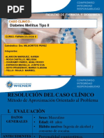 Caso Clinico DIABETES MELLITUS GRUPO