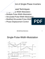 Voltage Control of Single-Phase Inverters