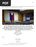 Republic Act No. 10951 Congress of The Philippines 29 August 2017