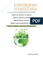 Bienes y Servicios Ambientales