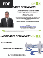 Habilidades Gerenciales