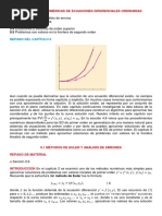 Secc 9.1, Metodos de Euler y Analisis de Errores