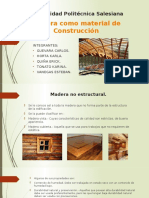 Madera Como Material en La Edificación