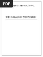 Problemas: Momentos 