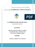 Trabajo de Investigación Científico-Mar de Grau