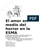 El Amor en Medio Del Horror en La ESMA