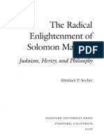 Abraham P. Socher The Radical Enlightenment of Solomon Maimon Judaism, Heresy, and Philosophy