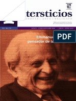 Intersticios 44-45. Emmanuel Levinas, Pensador de La Alteridad