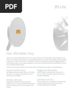 Mimosa B5Lite Datasheet