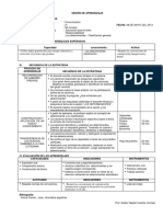 SESION DE APRENDIZAJE Los Determinantes