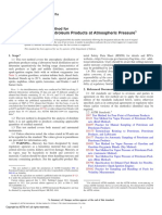 ASTM D86-11a (Metodo de Prueba Estandar para Destilación de Productos Del Petroleo A Presión Atmosferica)