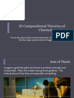 10 Compositional Theories of Cinematography