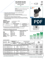 Solenoid Valves 3 - 2 General Service 327 CAT 80020GB