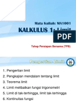 Kalkulus P4 Limit