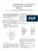 Nyquist para Funciones de Fase Minima y No Minima